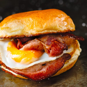 Egg & Bacon Bun