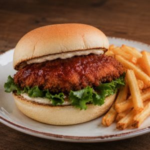 BBQ Chicken Burger