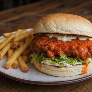 Buffalo Chicken Burger