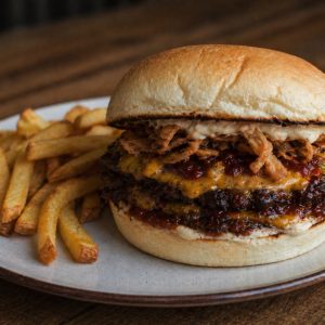 Garlic Smash Burger