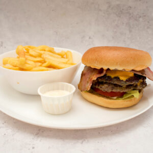 Bacon & Cheese Burger Meal