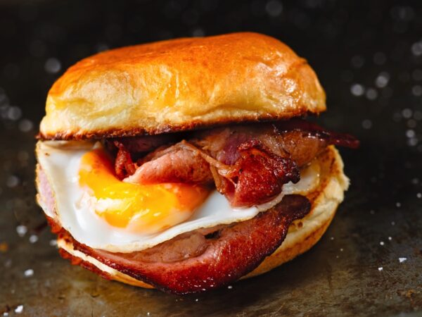 Egg, Sausage & Bacon Bun