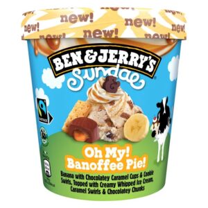 Ben & Jerry's Sundae Banoffee 465ml