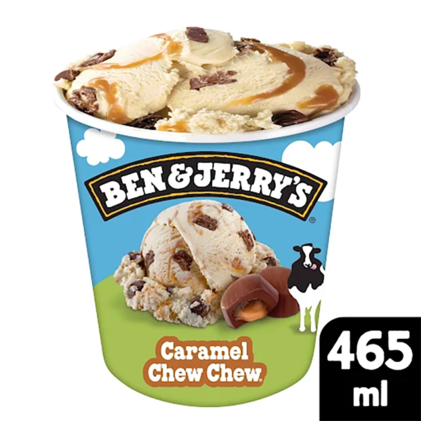 Ben & Jerry's Caramel Chew Chew 465ml