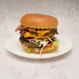Double Cheeseburger & Bacon