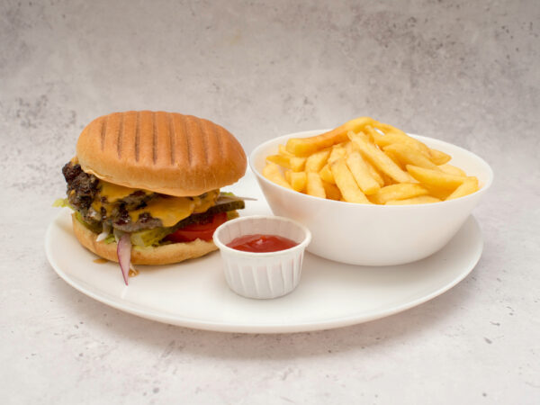 Cheese Burger Meal