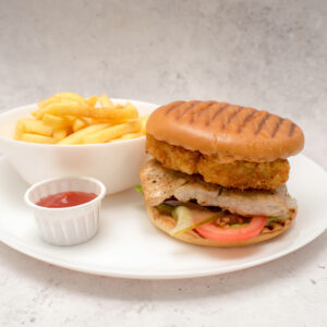 Chicken Fillet Tower Burger Meal