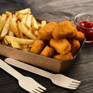 Chicken Nuggets with Fries