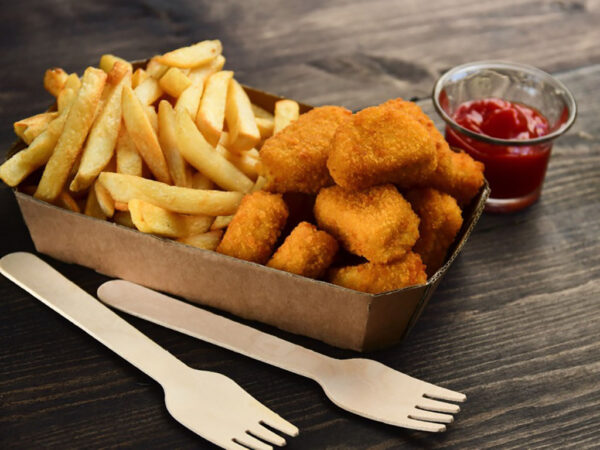 Chicken Nuggets with Fries