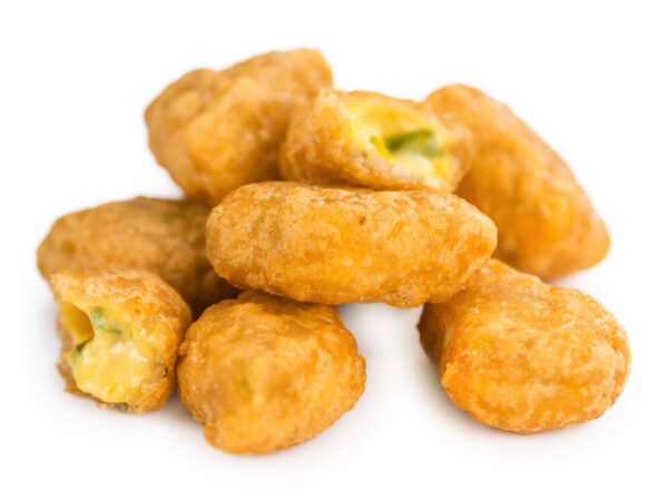 Chilli Cheese Nuggets with Sweet Chilli Dip