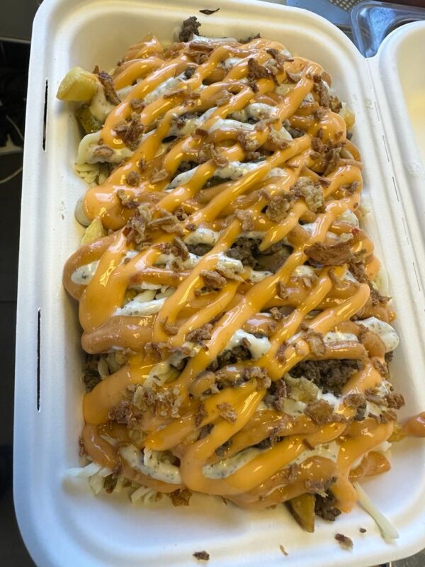 Loaded Fries with Lamb