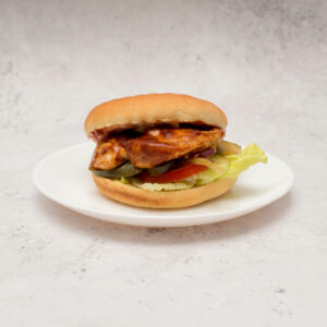 Spicy BBQ Chicken Burger